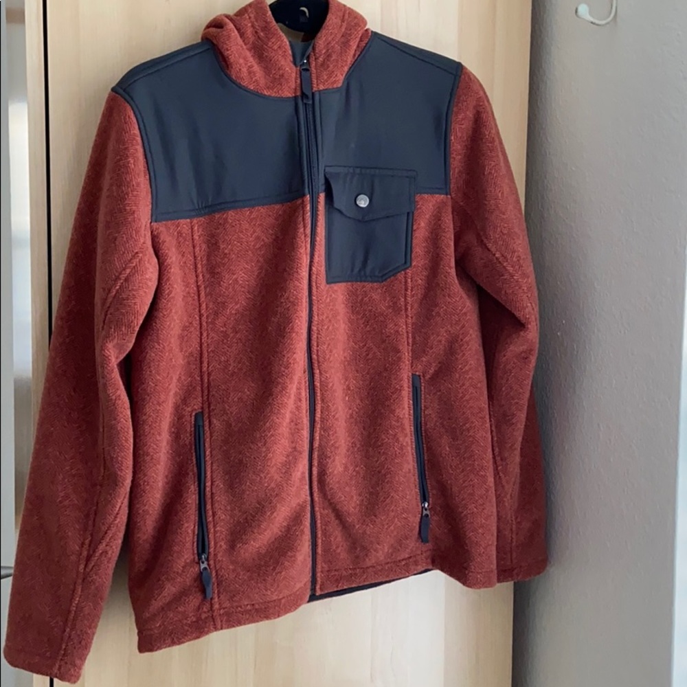 REI jacket with hood and lining